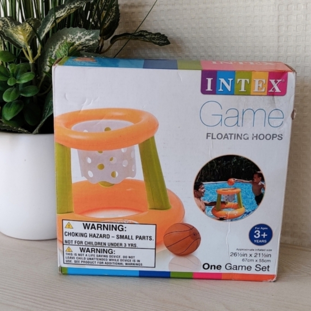 Intex Game Floating Hoop Game Set